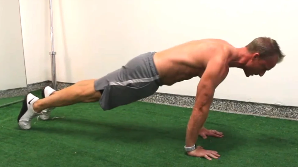 Gainage Planche Scie Corporelle